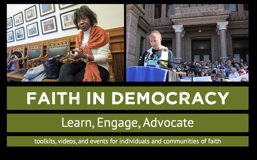 Faith in Democracy: Lifting Dallas Voices for Justice Resources