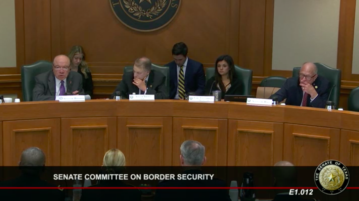 Texas Senate Committee on Border Security Investigates Operation Lone Star