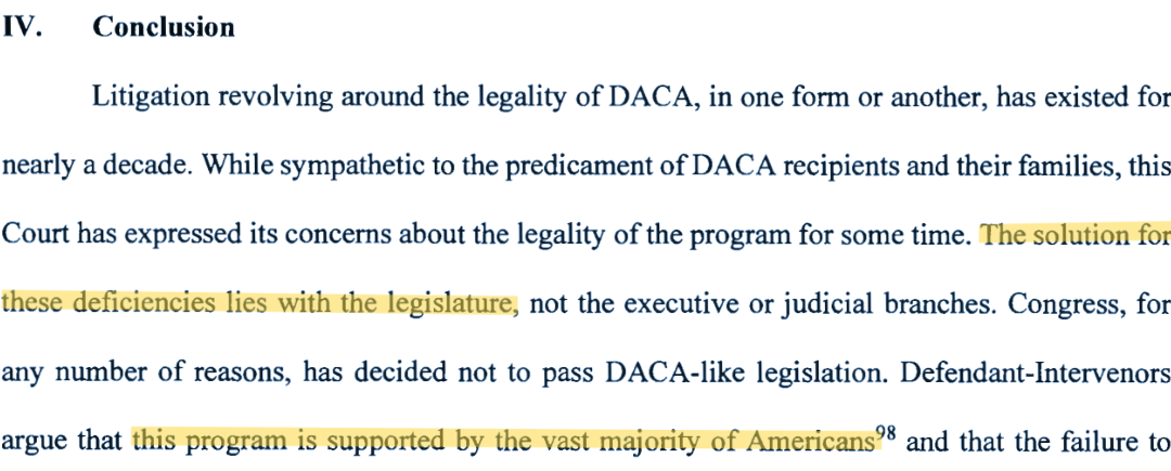 Devastating Ruling for DACA Requires Unified Call for Congress to Act