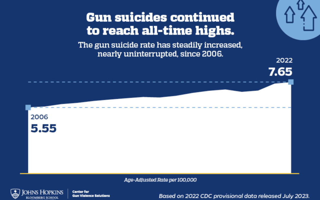 Gun Related Suicides at an All Time High