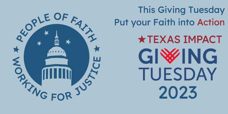 Support Texas Impact on Giving Tuesday