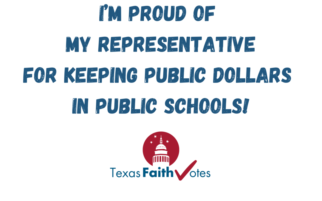 Thank Your Legislator for Supporting Public Schools: Order a Yard Sign