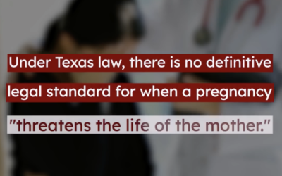 Tell the Texas Medical Board: No Guessing Games on Emergency Abortions