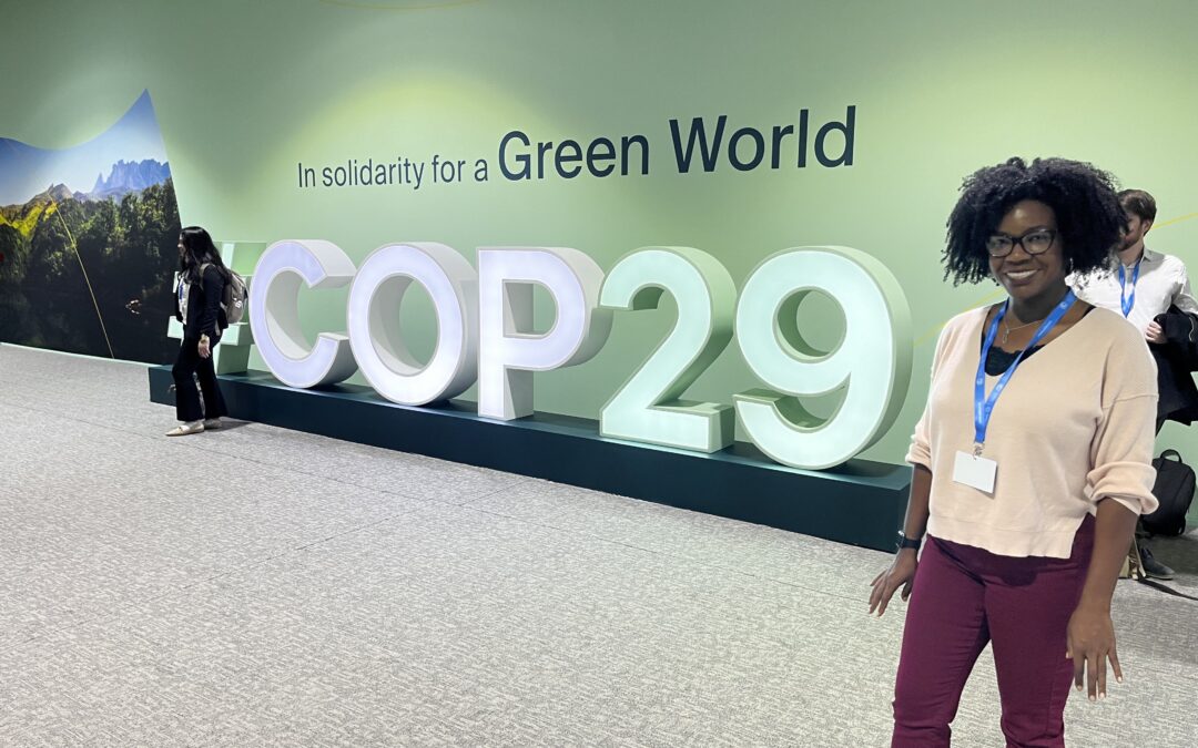 Regina Banks: Showing up to COP29 as a Black American Woman