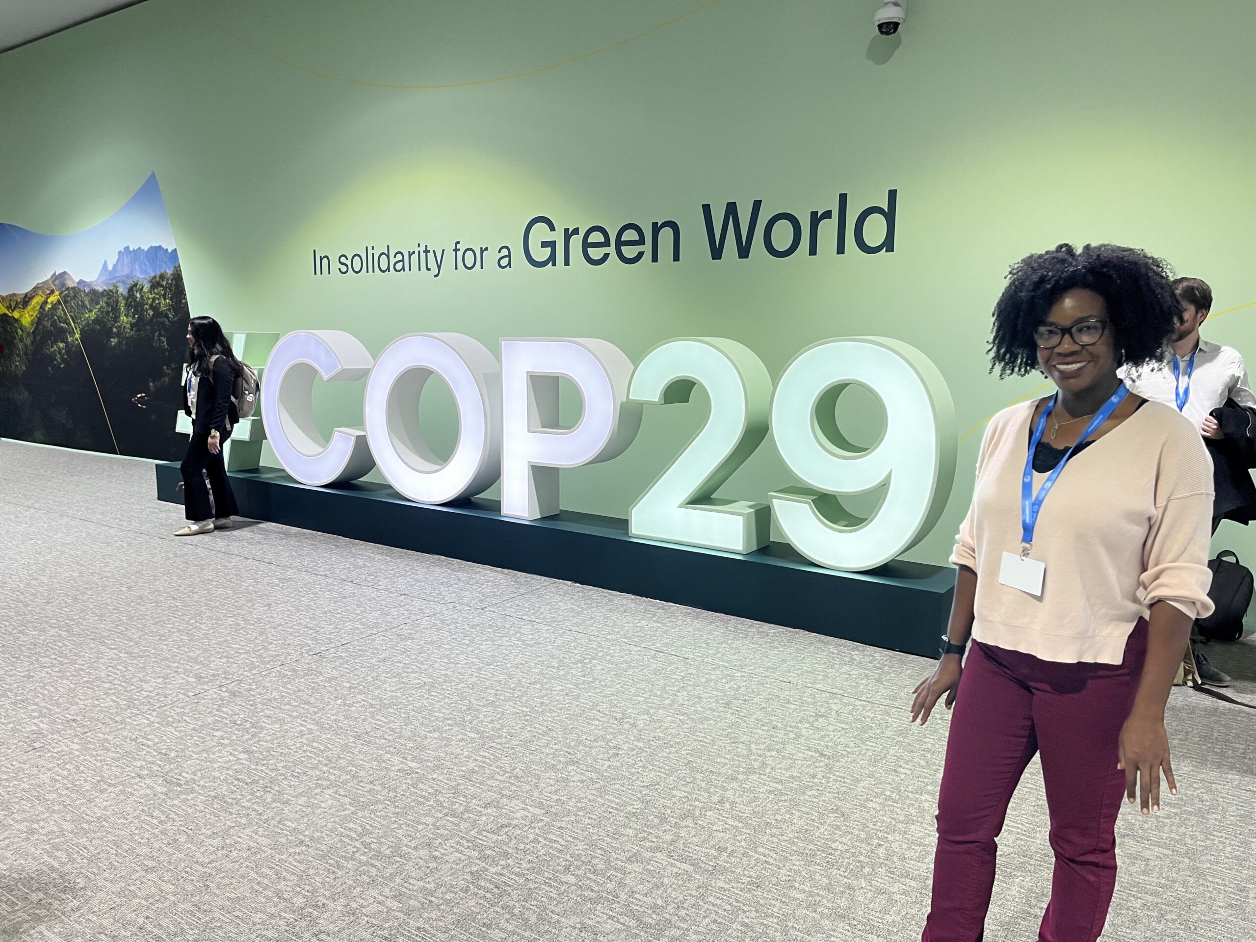 Regina Banks: Showing up to COP29 as a Black American Woman