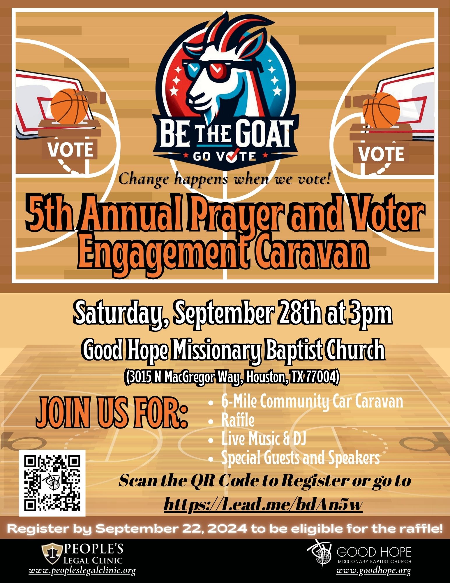 5th Annual Prayer and Voter Engagement Caravan